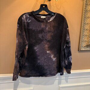 Dance + Marvel Tie-Dye Long Sleeve Tee